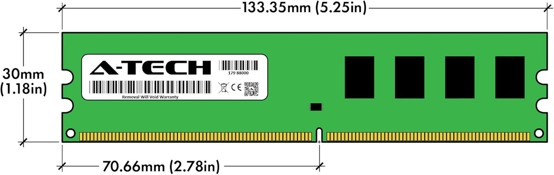 4GB (2X2Gb) DDR2 800Mhz UDIMM PC2-6400 CL6 1.8V DIMM Non-Ecc Unbuffered Desktop RAM Memory Modules