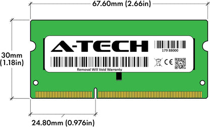 4GB (2X2Gb) DDR3 1600Mhz PC3-12800 CL11 SODIMM 204-Pin Non-Ecc SO-DIMM Laptop, Notebook RAM Memory Modules