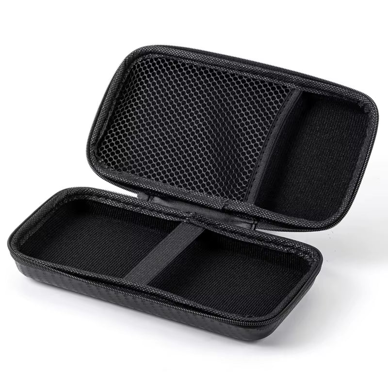 1/2Pcs Portable Eva Storage Bag Zipper Pouch Mobile Phone Charger Protection Bag Mobile Hard Disk Bag U Disk Data Cable Storage